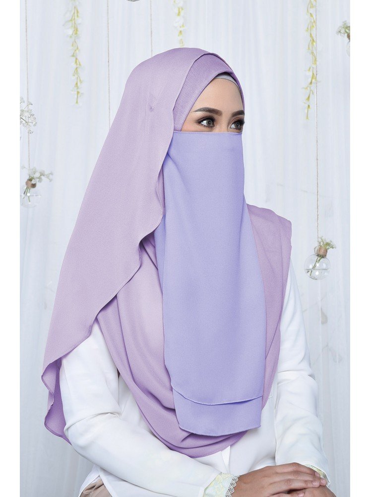  Purdah  Maryam Lilac Purple MuslimahClothing Com