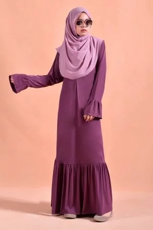 Abaya Jennifer - Dusty Purple