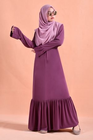 Abaya Jennifer - Dusty Purple