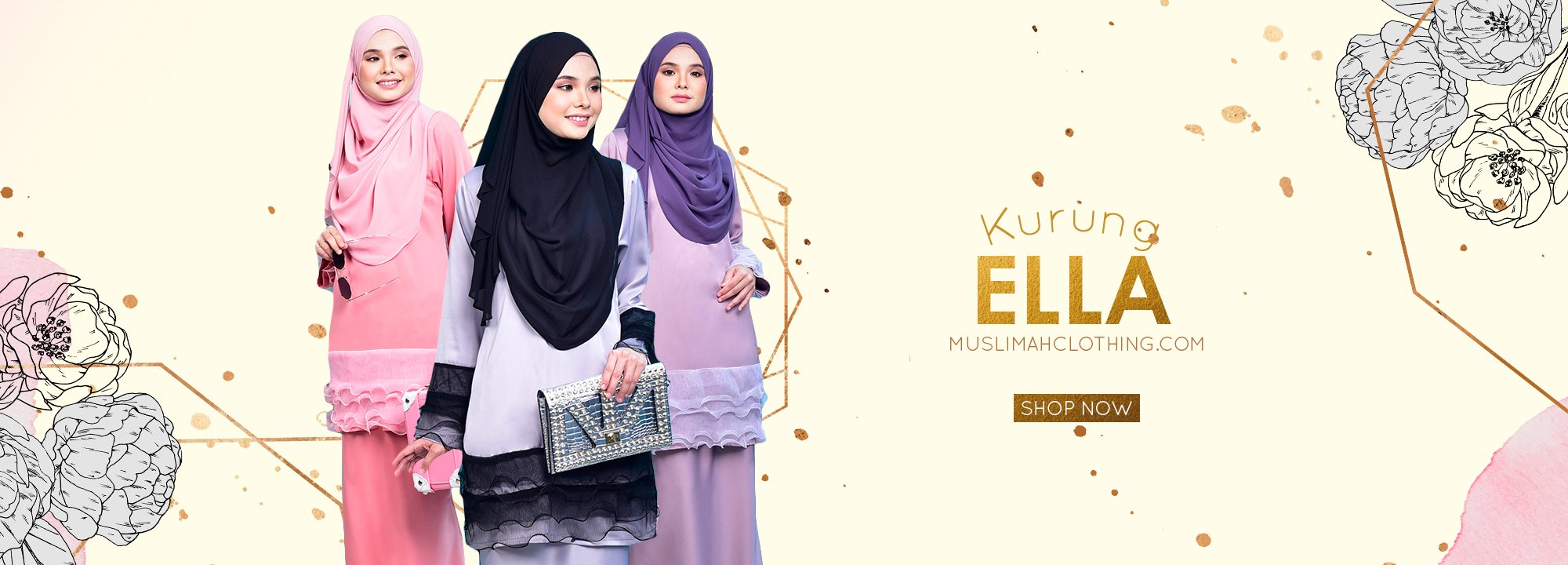 MuslimahClothing Com Butik Baju  Muslimah Kedai Online 