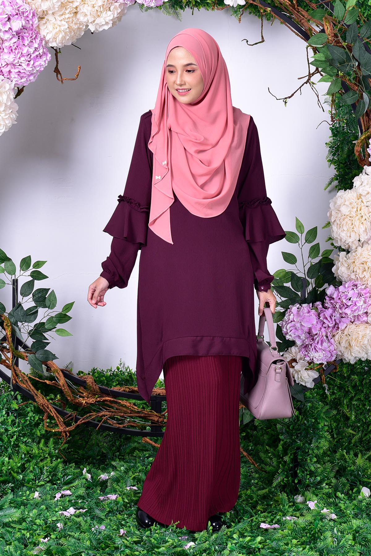 Blouse Beth - Pomegranate Purple