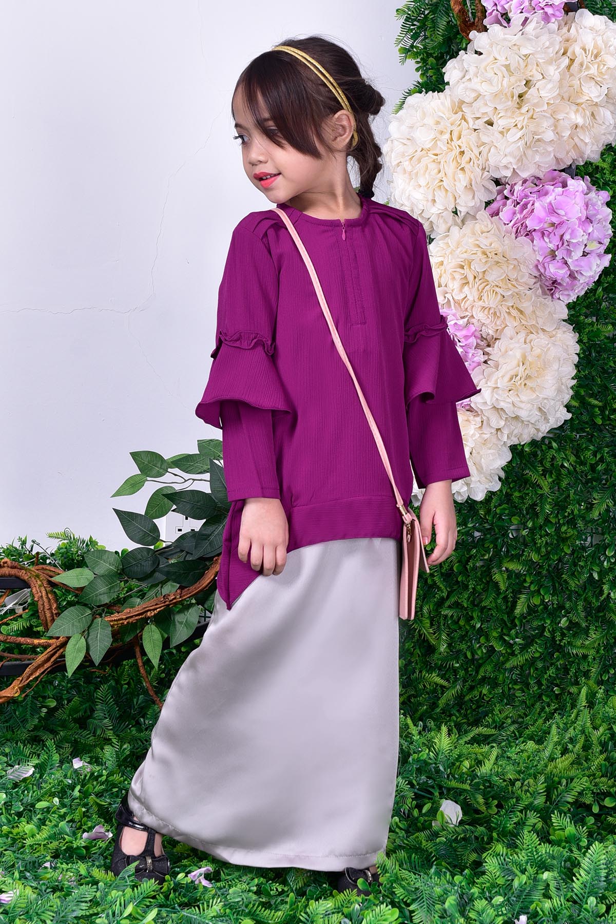 Blouse Beth Kids - Ribena Purple