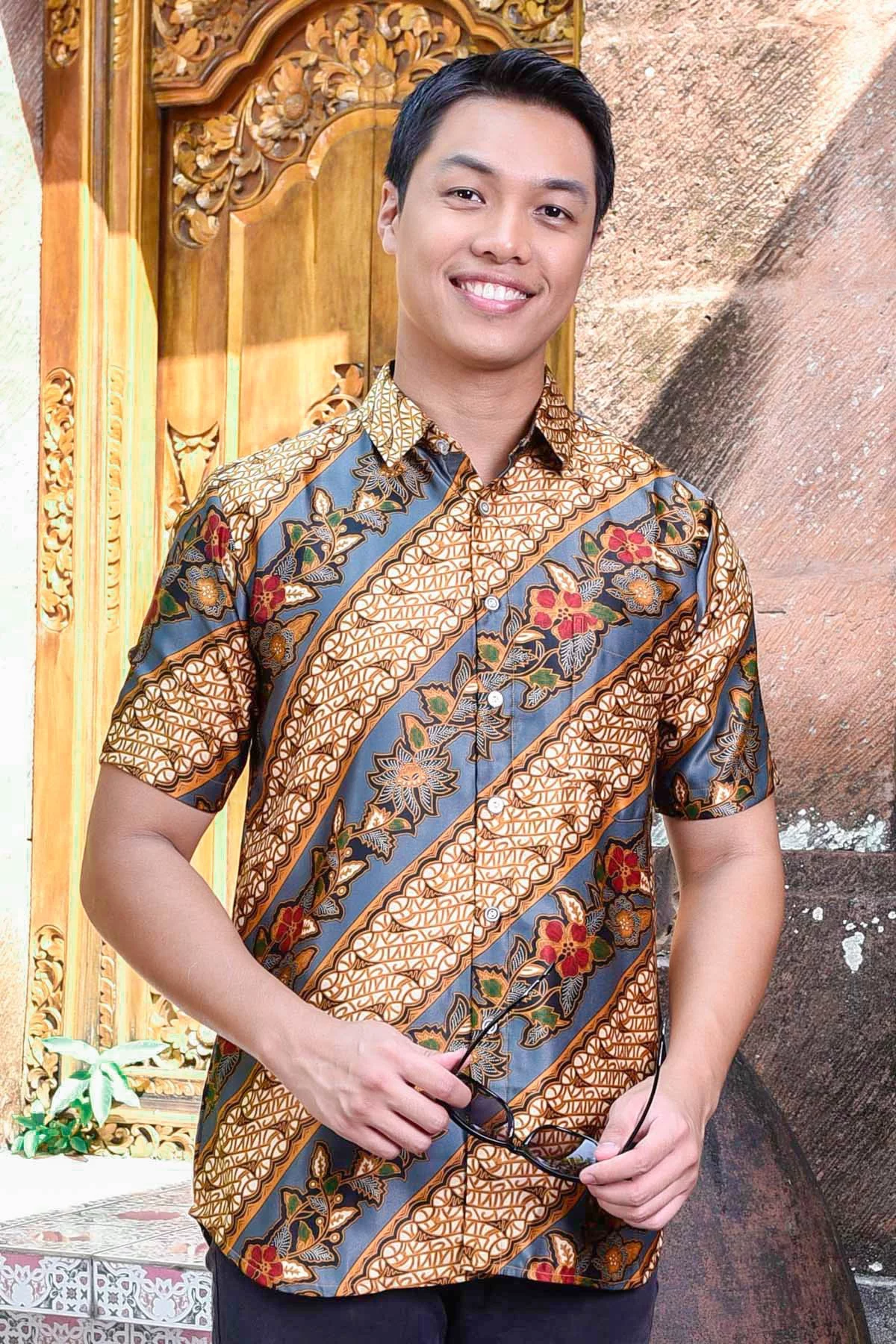 Baju Kemeja Batik Ariel - Silvermoon