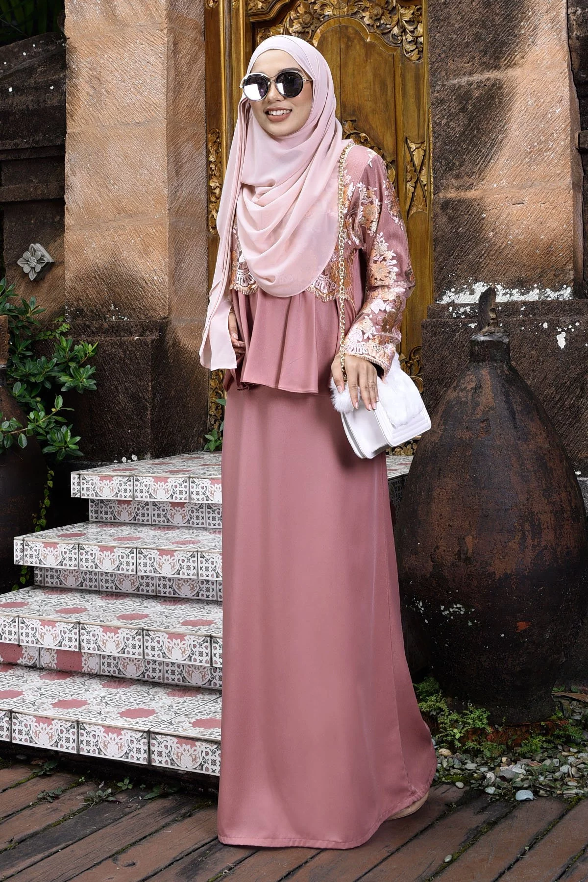 Abaya Lace Louise - Primrose