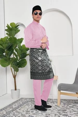 Baju Melayu Adam Regular Fit - Primrose