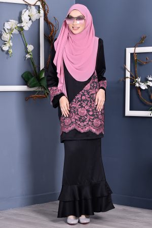 Baju Kurung Lace Allaire - Blackmore