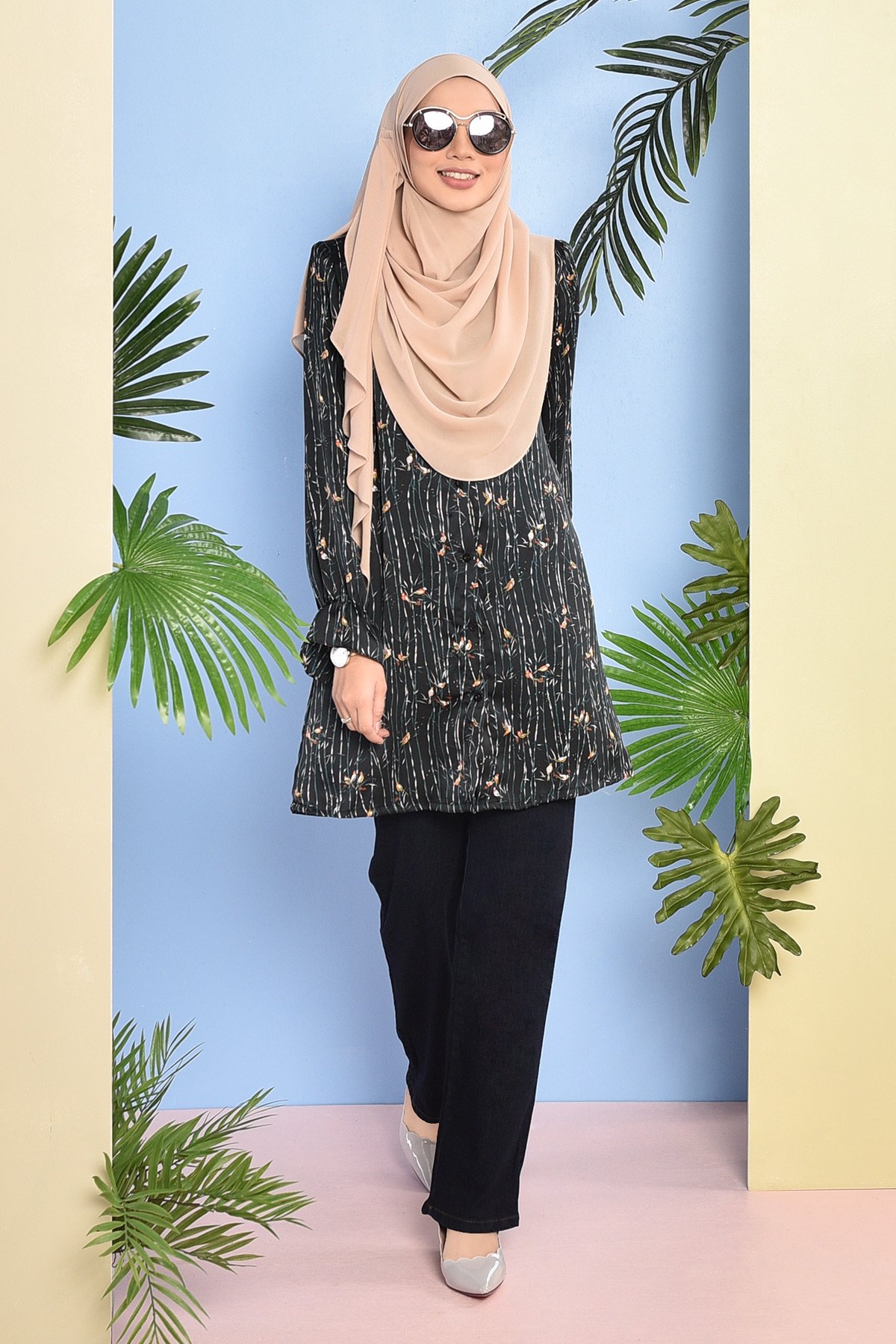 Blouse Abeer - Black