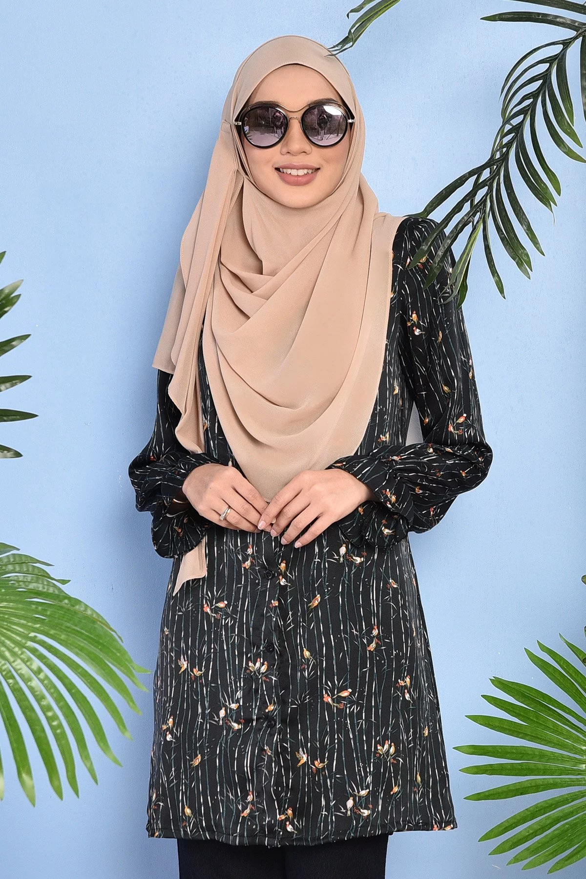 Blouse Abeer - Black