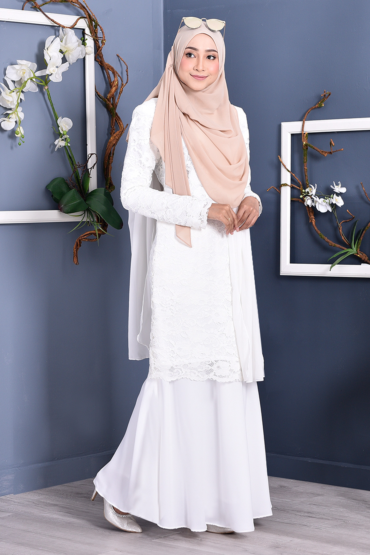 sabrina white dress