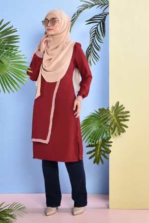 Tunic Salima - Merlin Red