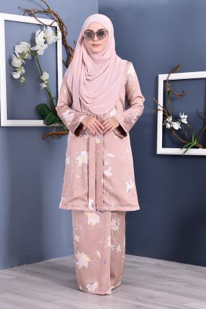 Baju Kebarung Reyna - Brown