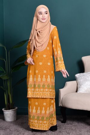 Baju Kurung Songket Amelia - Goldilocks