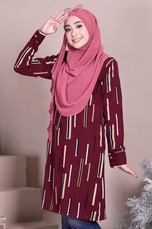 Tunic Savannah - Merlin Maroon