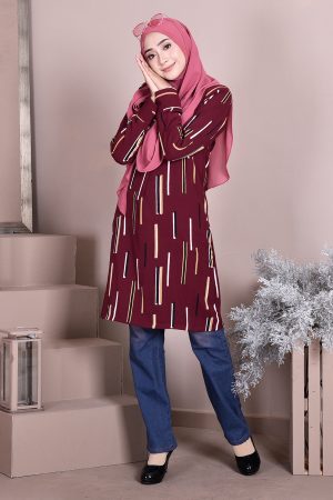 Tunic Savannah - Merlin Maroon