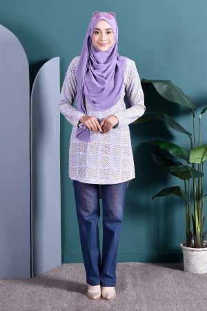 Blouse Joan - Lavender Purple