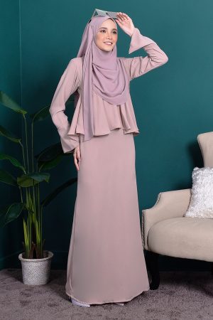 Abaya Alifa II - Brown