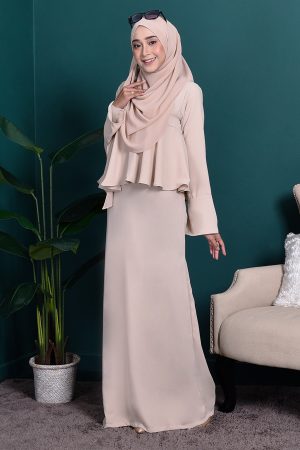 Abaya Alifa II - Vanilla Cream