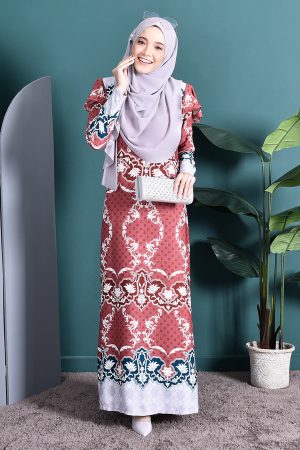 Abaya Suri - Cherry Red