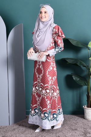 Abaya Suri - Cherry Red