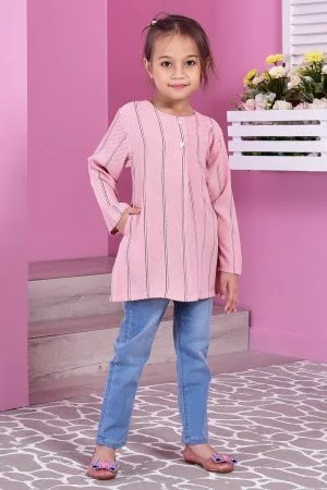 Tunic Savannah Dotty Kids - Pink