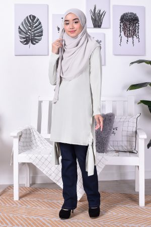 Blouse Freda - Moss Grey