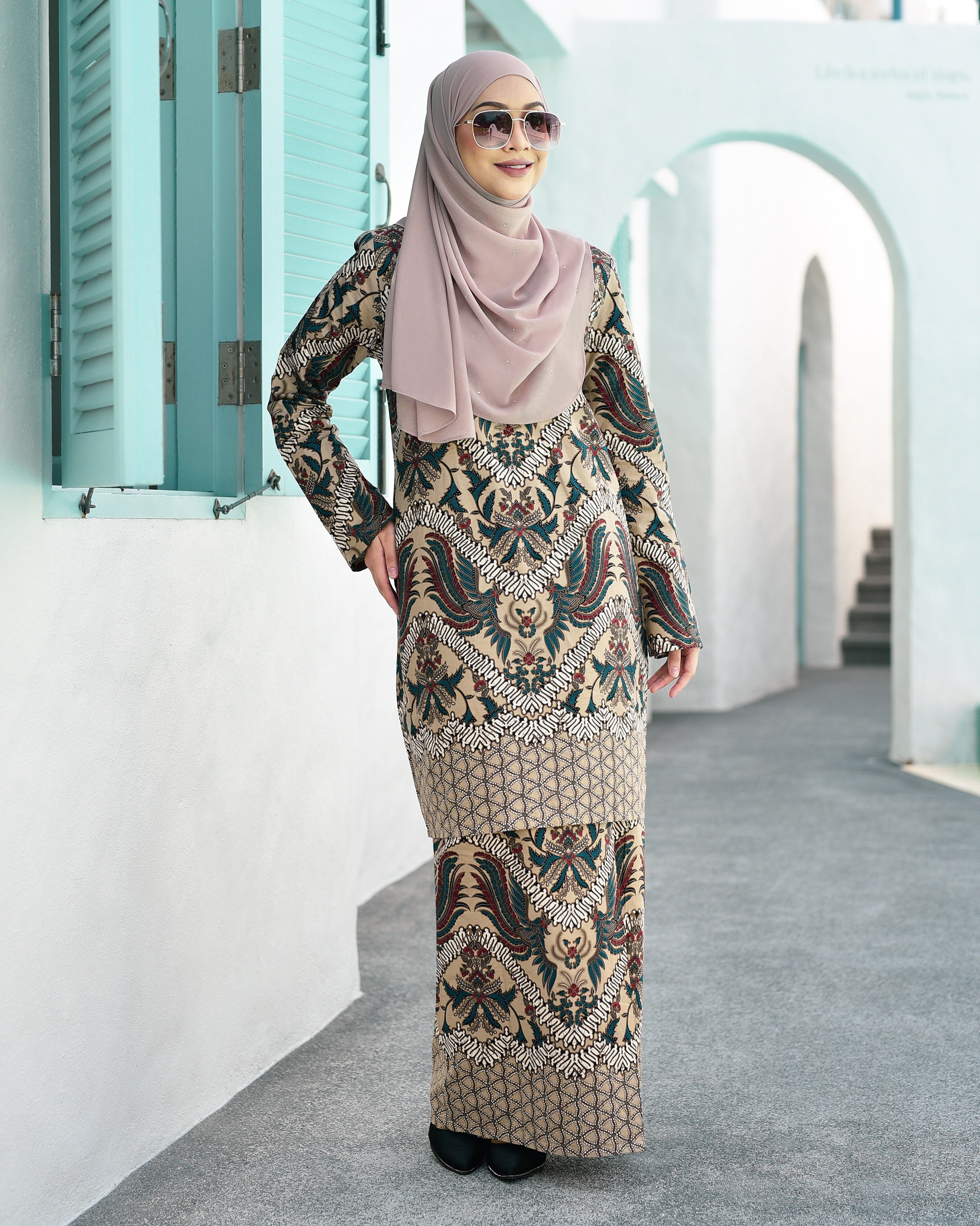 40 Trend Terbaru  Design  Baju  Batik Cotton Kelly Lilmer