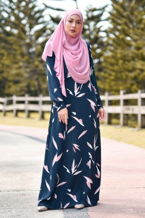 Abaya Arisa - Navy Blue