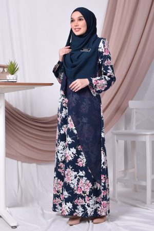 Abaya Atiya - Navy Blue