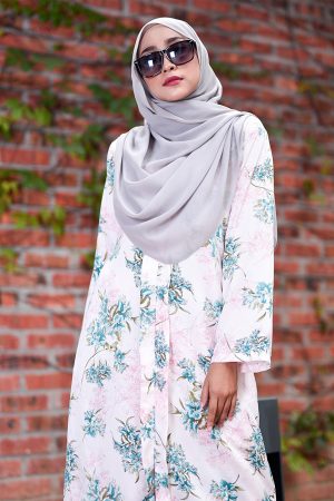 Baju Kebarung Atiya - Spring Green