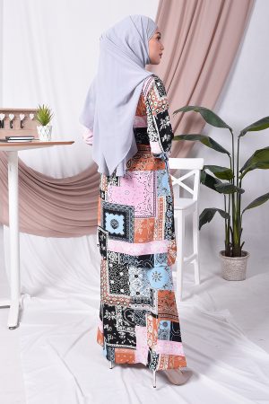 Baju Kurung Moden Tizz - Pink