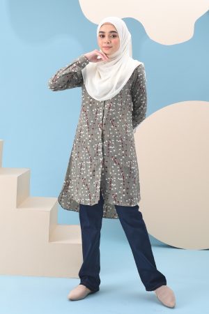 Blouse Anami - Grey