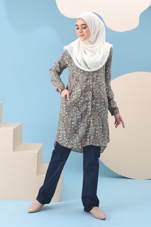 Blouse Anami - Grey