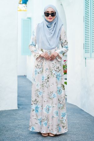 Abaya Afeefa - Ice Pink