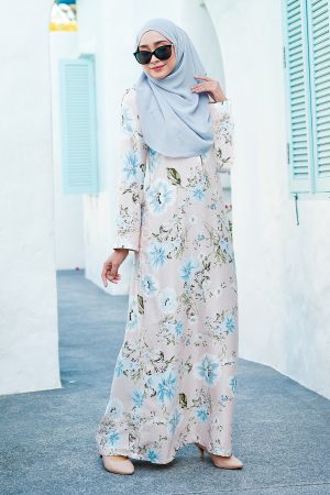 Abaya Afeefa - Ice Pink