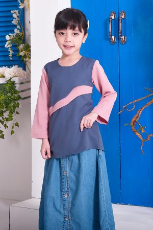 Tunic Milani Kids - Blush Grey