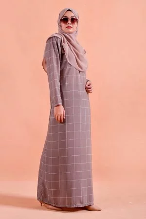 Abaya Alhambra - Saddle Brown