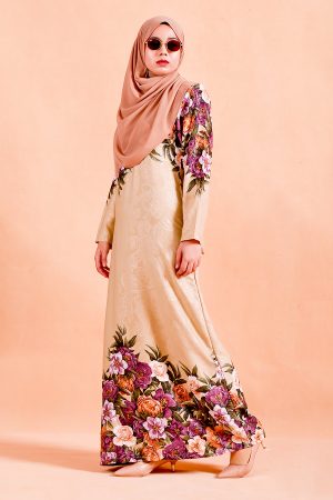 Abaya Alwarda - Doll Brown