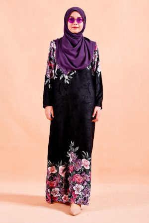 Abaya Alwarda - Star Black