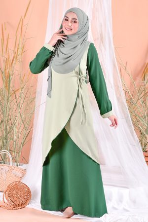 Abaya Natsuko - Grass Green