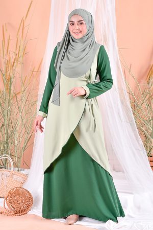 Abaya Natsuko - Grass Green