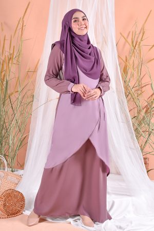 Abaya Natsuko - Lavender Purple