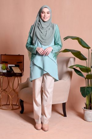 Blouse Lace Hanaa - Grass Green