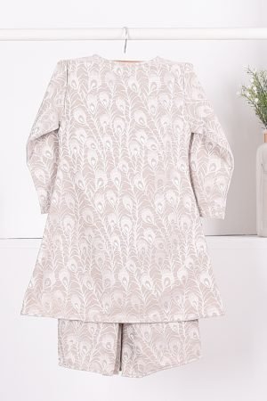 Baju Kurung Riau Lace Greece Kids - White