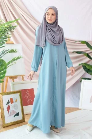 Abaya Marwa III - Maya Blue