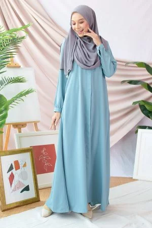 Abaya Marwa III - Maya Blue