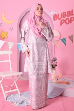 Baju Kurung Pahang Ciara - Dazzle Purple