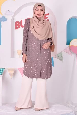 Tunic Clara - Mocha Brown