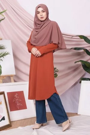 Tunic Naaila - Marmalade Orange