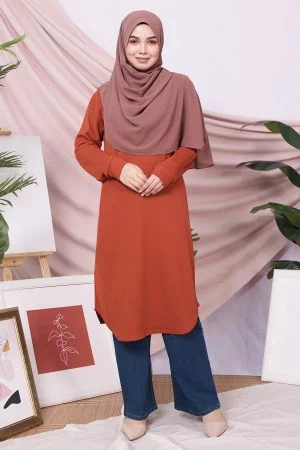 Tunic Naaila - Marmalade Orange