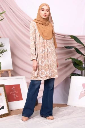 Tunic Nahda - Flax Yellow